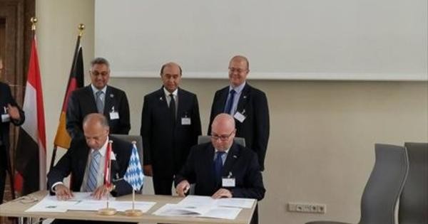 وفد من المستثمرين الألمان يزور المنطقة الصناعية بشرق بورسعيد.