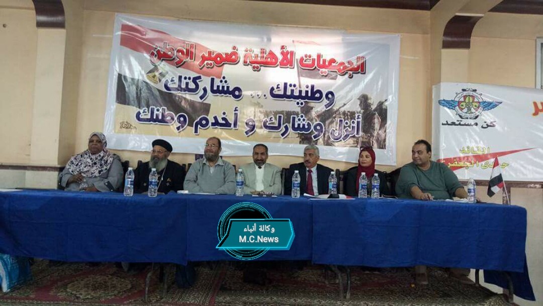 "أنزل شارك .. وطنيتك مشاركتك" أكبر تجمع لمؤسسات المجتمع المدني بالقاهرة  (صور)