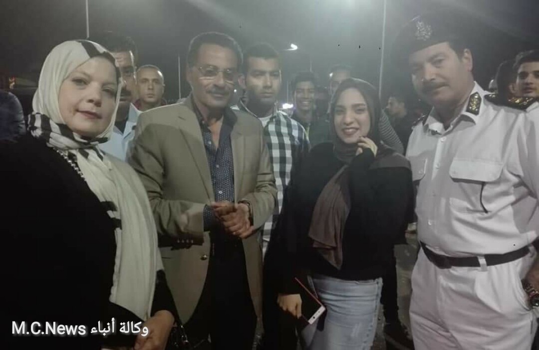 مدير أمن الإسماعيلية يتفقد الخدمات الأمنية بنادى المنتزه ويلتقي مع شباب الكرافانات والمواطنين