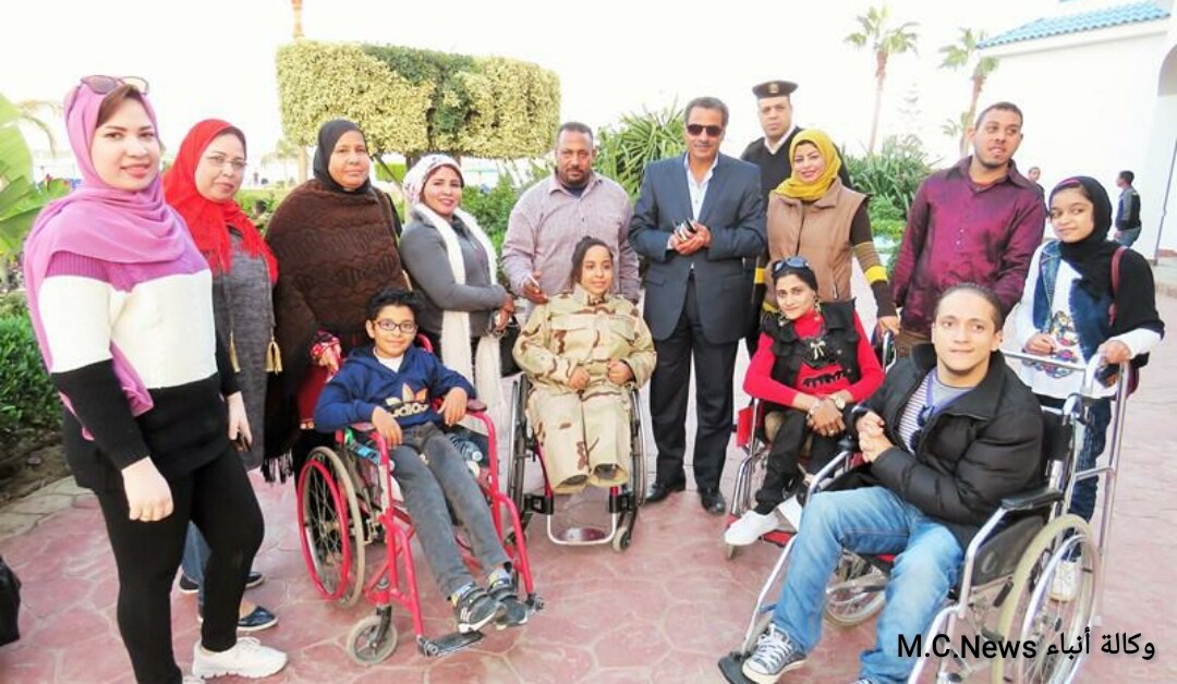 مدير أمن الإسماعيلية يقيم يوم ترفيهي لذوي القدرات الخاصة وطلبة مدرسة الصم والبكم