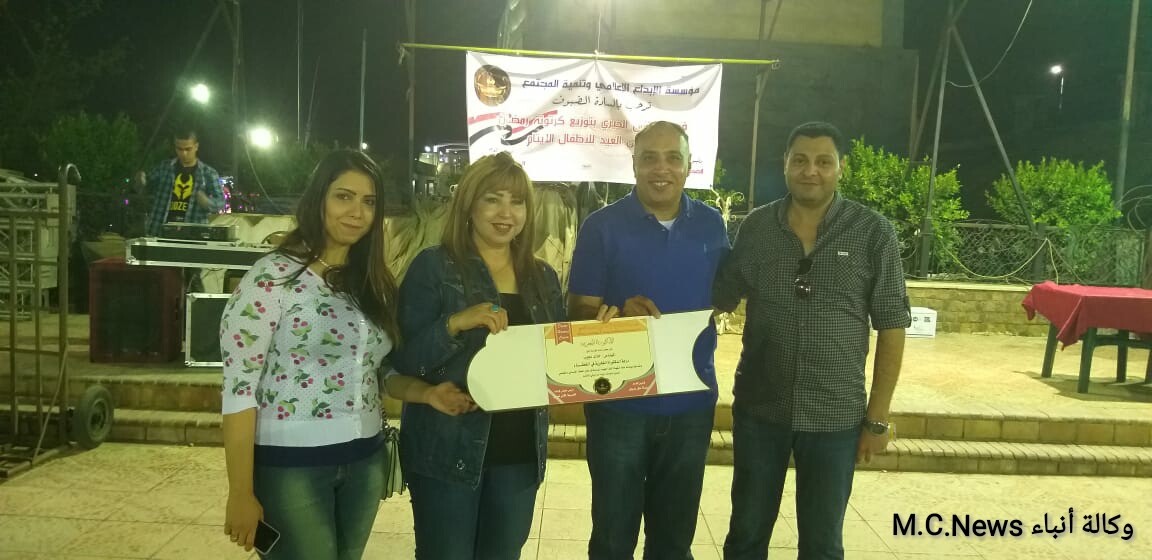 مؤسسة الإبداع الإعلامي تمنح الدكتوراة الفخرية في العطاء للمهندس خالد نجيب