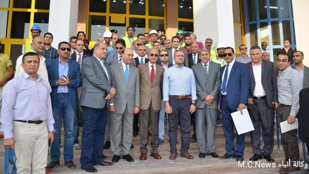 رئيس الوزراء السابق ومحافظ الإسماعيلية والفريق مميش يتفقدون أخر الاستعدادات لإستقبال الأمم الإفريقية