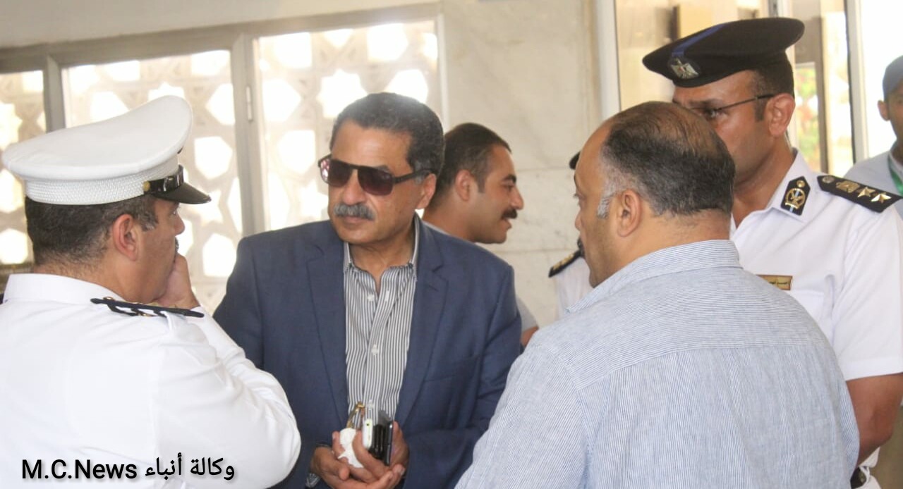مساعد أول وزير الداخلية لمنطقة القناة يتفقد الخدمات الأمنية لبعثة منتخب بنين إستعداداً للأمم الإفريقية