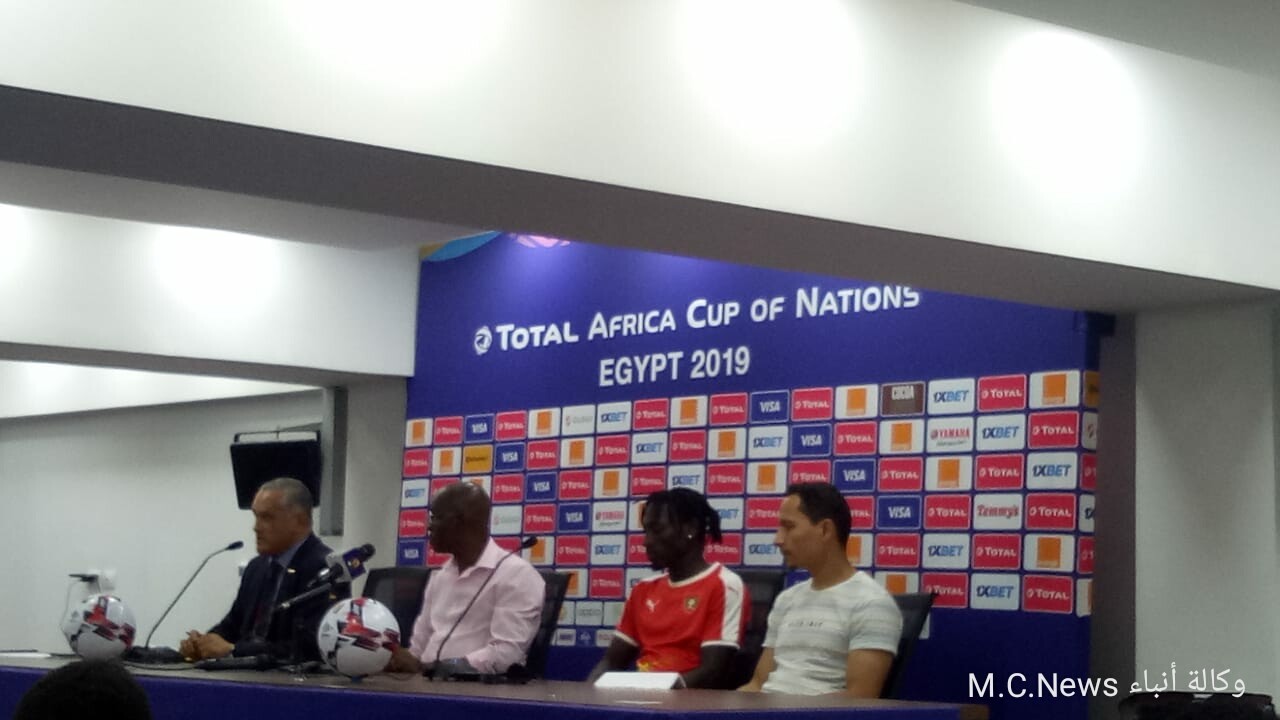 المدير الفني لمنتخب غنيا بيساو: مبارتنا مع الكاميرون كانت صعبه وسنتلافي الأخطاء مع بنين غداً