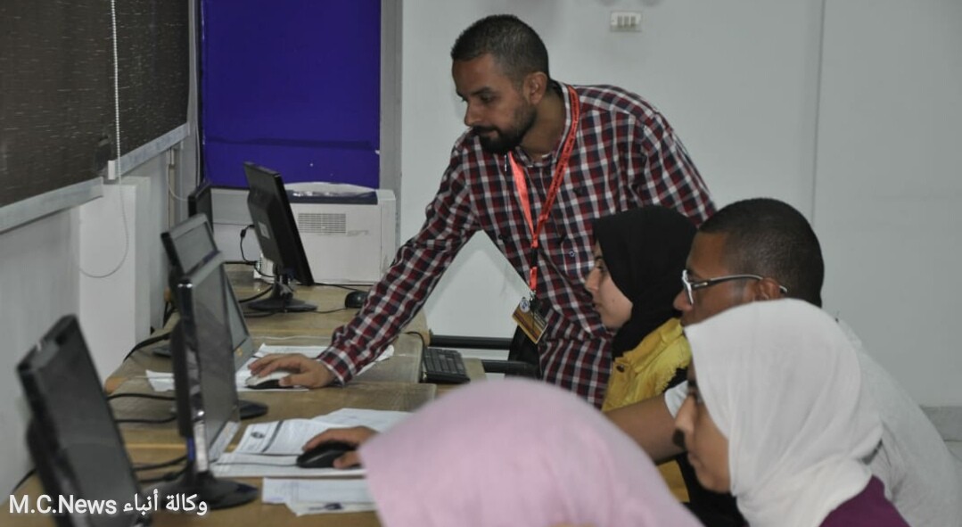 مكتب تنسيق جامعة القناة يستقبل 612 طالب مع بدء المرحلة الثانية والمستمرة حتي 4 أغسطس