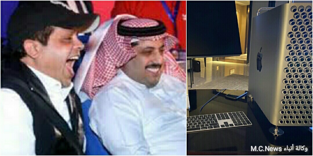 تركي الشيخ ينشر صورة كمبيوتر ويصفه إنه الأقوى فى العالم وهنيدي يرد ‏‎نلعب علية ببجي